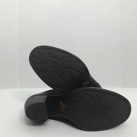 NWOB Born Palmer Castagno Oiled Leather Boots - Picture 5 of 7